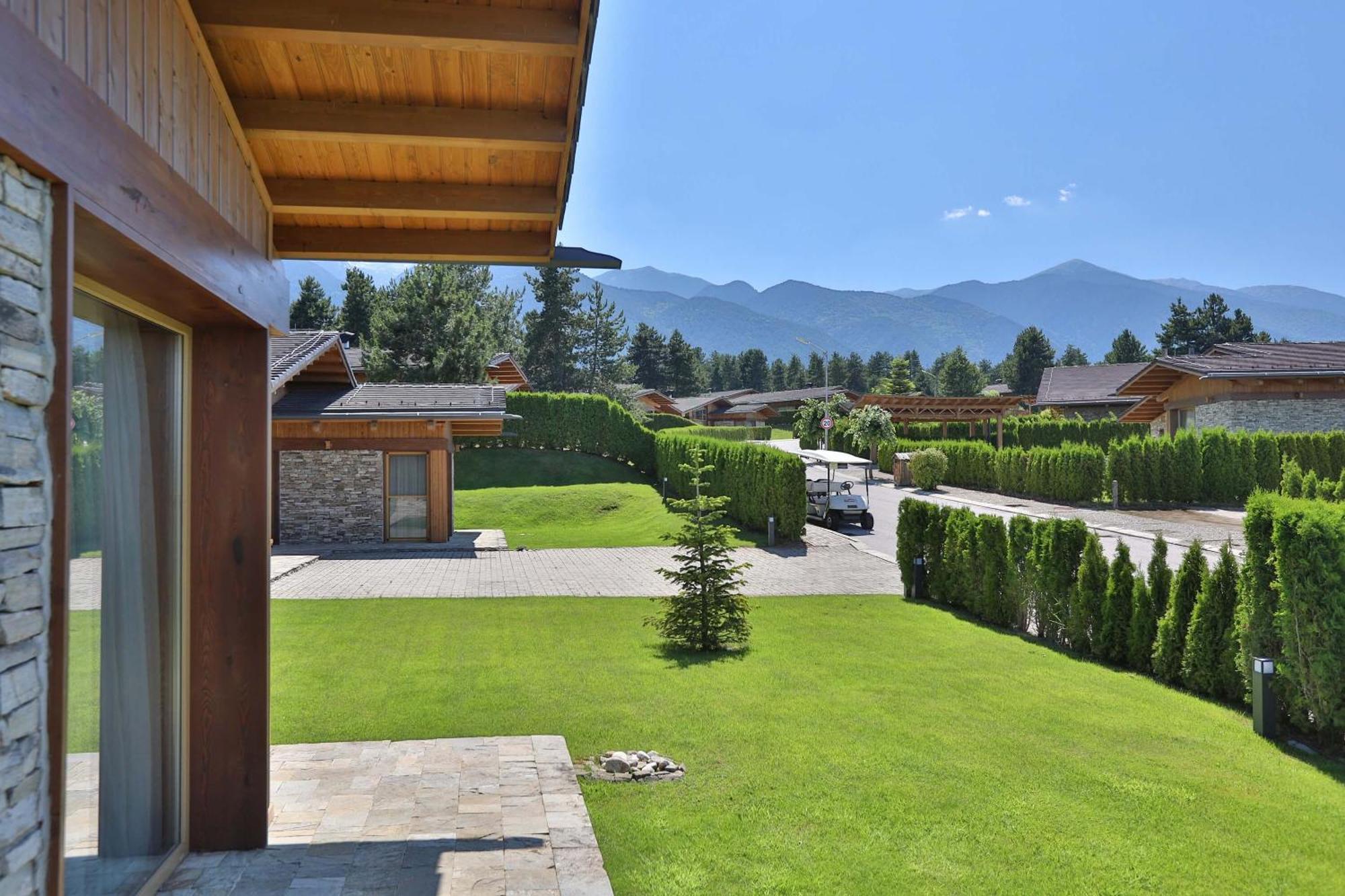 Luxury Chalets Pirin Golf & Country Club بانسكو المظهر الخارجي الصورة
