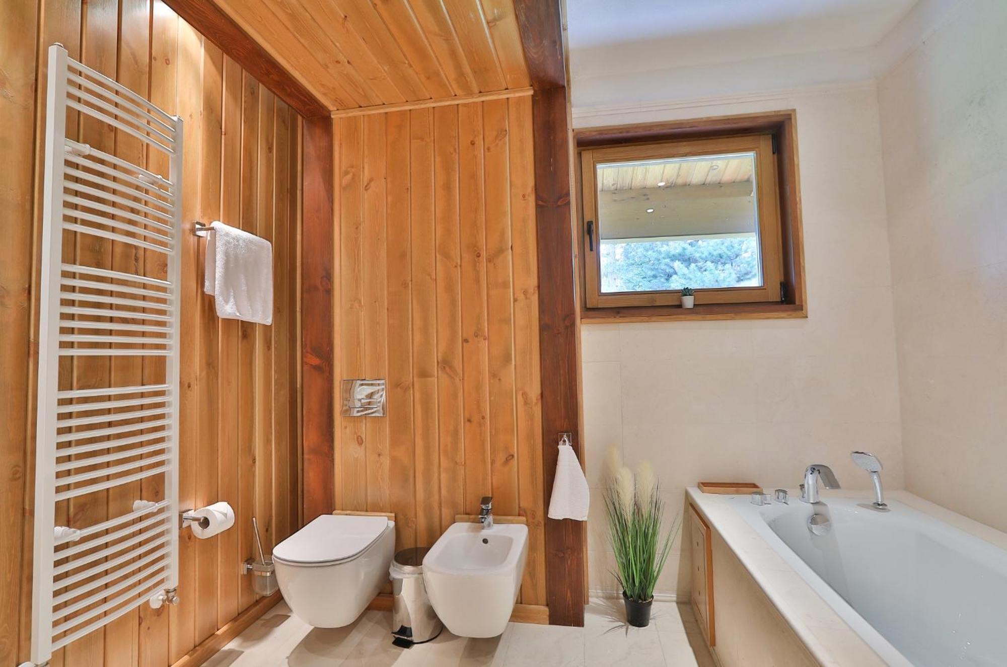 Luxury Chalets Pirin Golf & Country Club بانسكو الغرفة الصورة