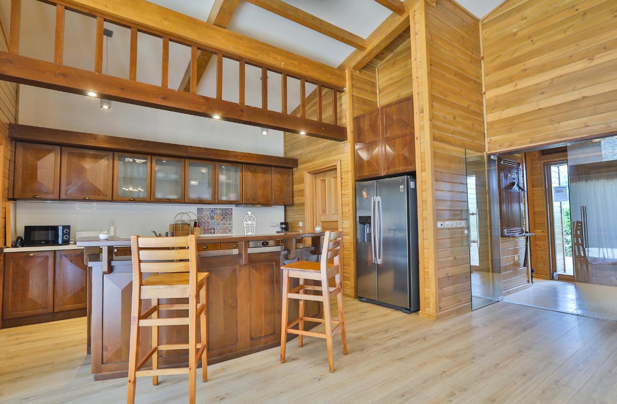 Luxury Chalets Pirin Golf & Country Club بانسكو الغرفة الصورة